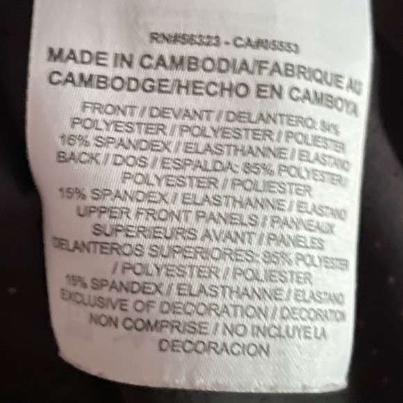 Nike white/grey tank top with racer back detail - Picture 4 of 4